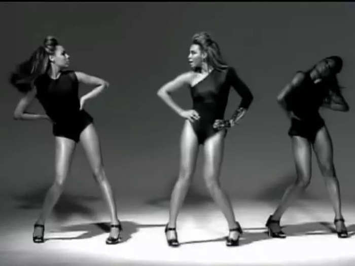 Beyoncé and her single ladies.