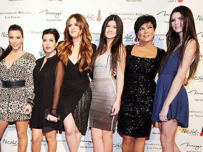 The Kardashian-Jenner sisters.
