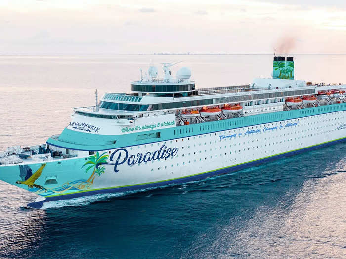And while not as opulent, hospitality giant Margaritaville — best known for its Jimmy Buffett-branded restaurants, hotels, and RV parks — has also debuted its own Margaritaville at Sea cruise line.