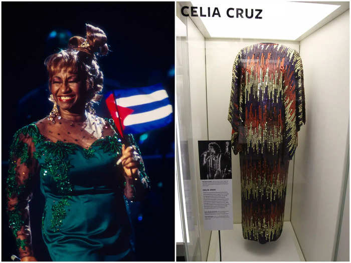 In 2017, the National Museum of African American History and Culture celebrated the life — and fashion — of iconic Cuban entertainer Celia Cruz.