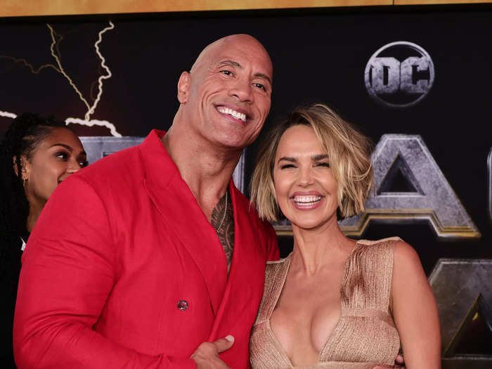 Johnson had a "Ballers" reunion with his costar Arielle Kebbel.