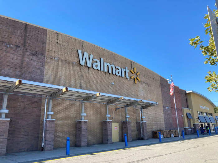 My first stop for Halloween shopping was a Walmart store in Garfield, New Jersey.