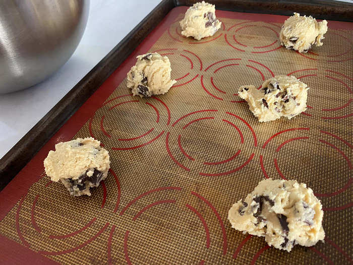 My cookies took about double the expected baking time.