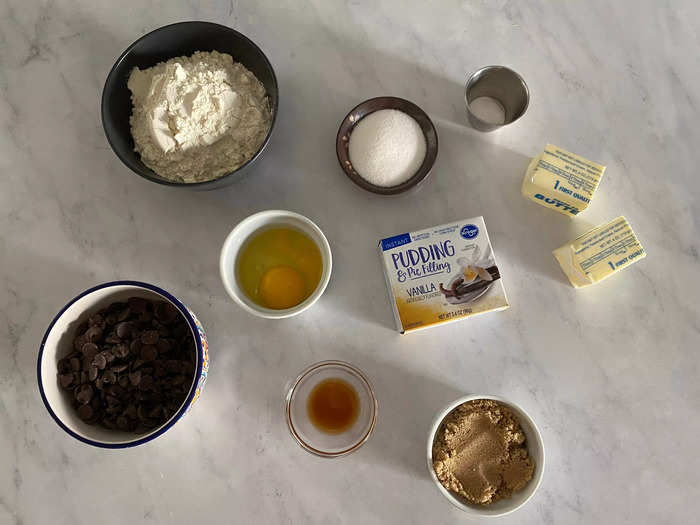 Instant pudding is a simple addition to chocolate-chip cookies.