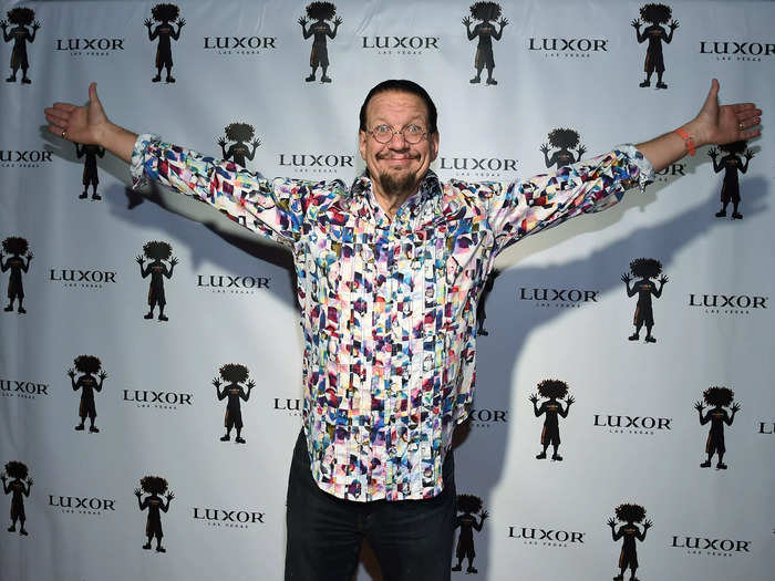 Magician Penn Jillette made 100 pounds vanish; his diet plan included two weeks of eating only potatoes.