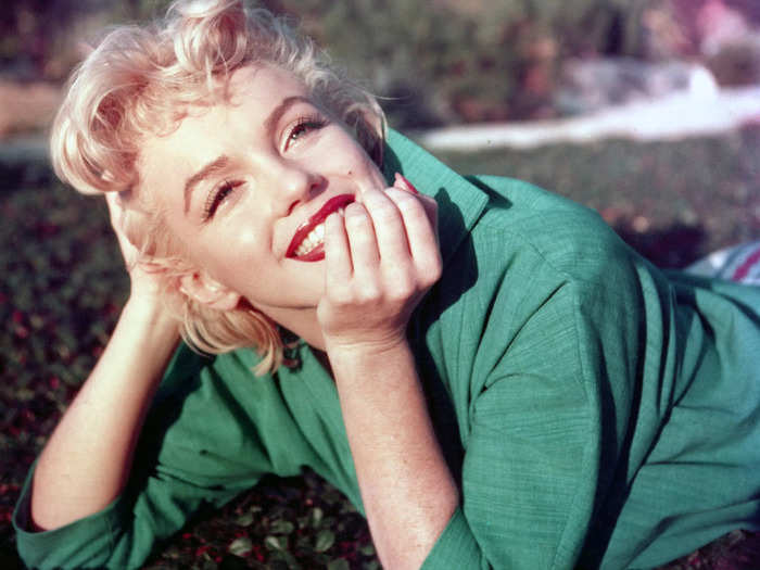 Marilyn Monroe ate lots of raw eggs, steak, and hot fudge sundaes.