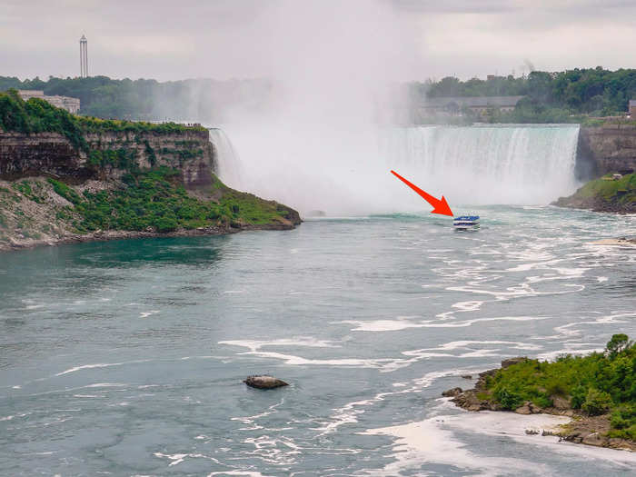 Within Niagara Falls, located on the boarder of the US and Canada, there