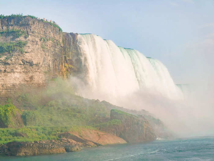 When I went to Niagara Falls for the first time on a recent trip through Eastern Canada, I knew I had to try the iconic boat ride that takes you up close to the falls.