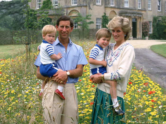 Charles broke with royal precedent by being present at the births of his two children.