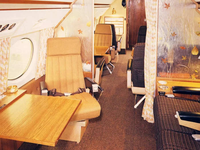 Walt and his wife, Lillian, offered input on the custom interior and exterior design of the undecorated aircraft that was delivered with an olive-green primer inside and out.