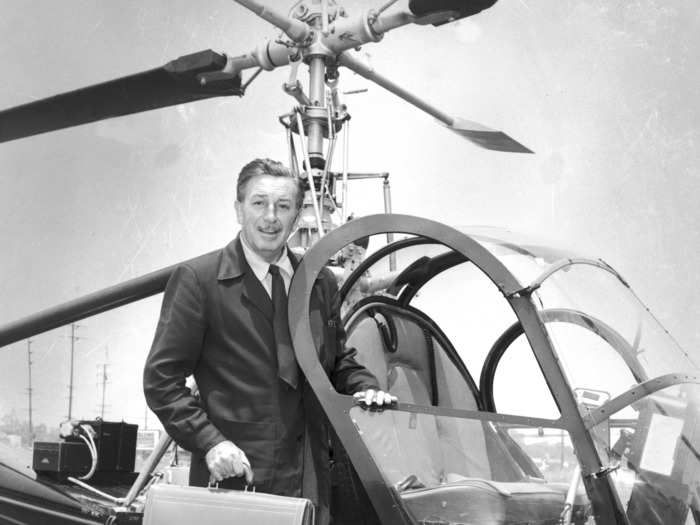 Walt never became a pilot – but that didn