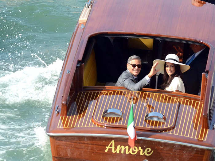 George and Amal Clooney