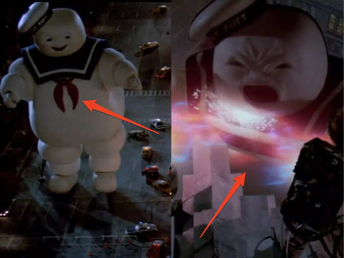 The Stay Puft Marshmallow Man