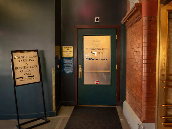 My sleeping car ticket gave me access to the Amtrak lounge in the Portland train station.