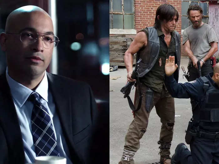 You may recognize Maximiliano Hernández as Agent Sitwell in the Marvel Cinematic Universe, but he was also a cop on "TWD."