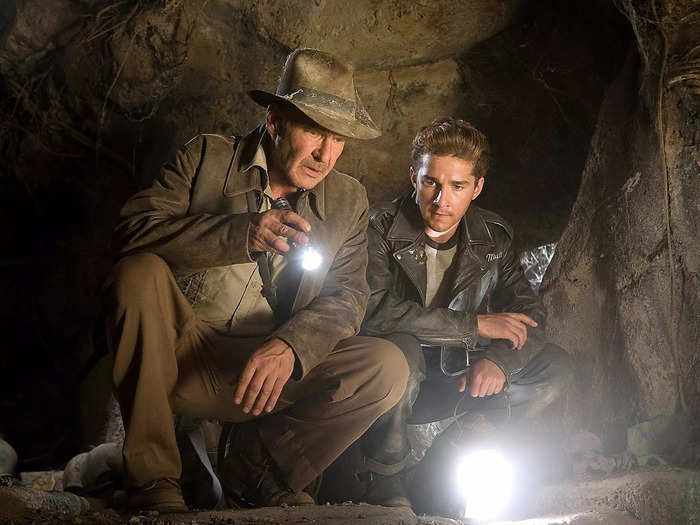 And in 2008, LaBeouf and Harrison Ford starred in "Indiana Jones and the Kingdom of the Crystal Skull."