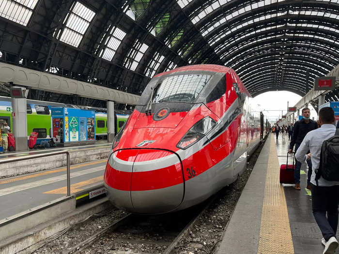 Overall, the Frecciarossa 1000