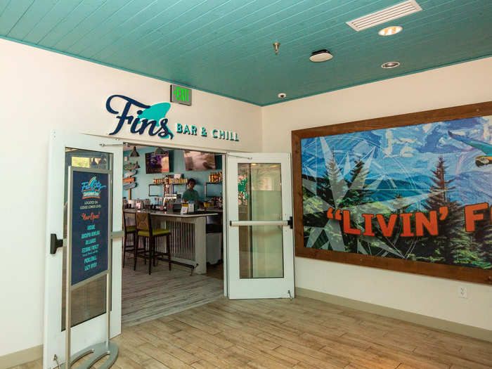 … Fins Bar and Chill Restaurant (a dining concept available across many Margaritaville properties) …