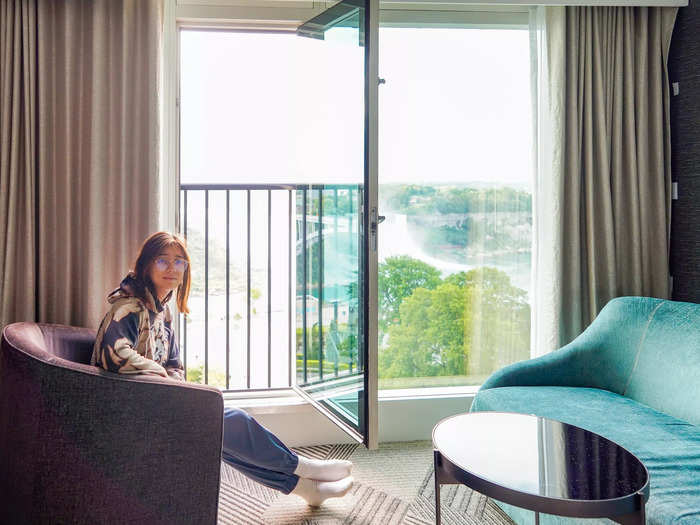 I recently went to Niagara Falls for the first time and stayed at the Sheraton Fallsview Hotel for two nights. For $500 a night, I had prime views of the falls from the moment I woke up to the second I fell asleep, and I thought it was totally worth the price.