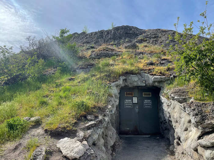 When I arrived one morning in May, I initially thought the beehive-shaped crater was unassuming. It