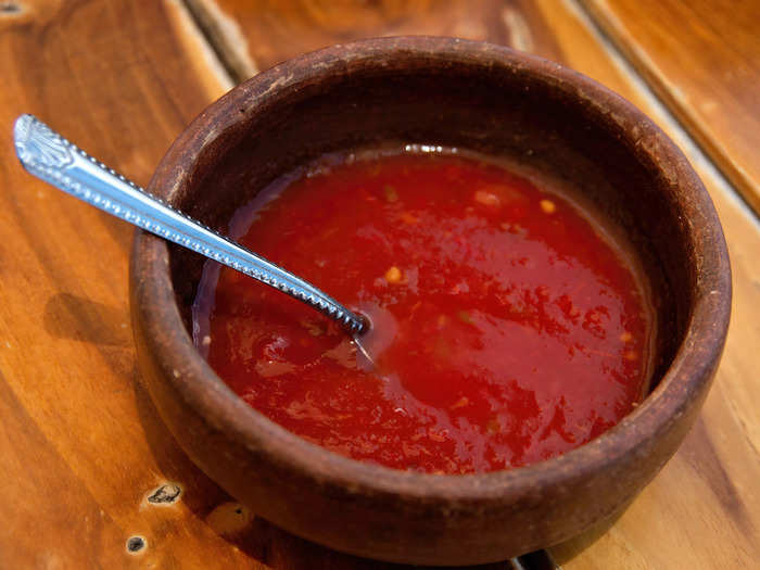 Sauce is an easy ingredient that can highlight some key flavors.