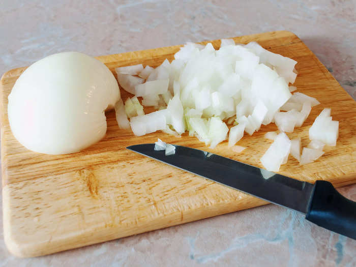 Fresh, chopped ingredients are excellent chili toppings.