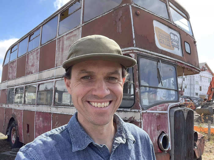 The first time Whit Scott laid eyes on a worn-down, double-decker bus, he knew he had to have it.