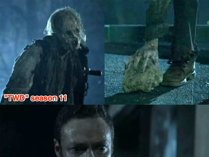 The smarter walkers are supposed to be a callback to season one.