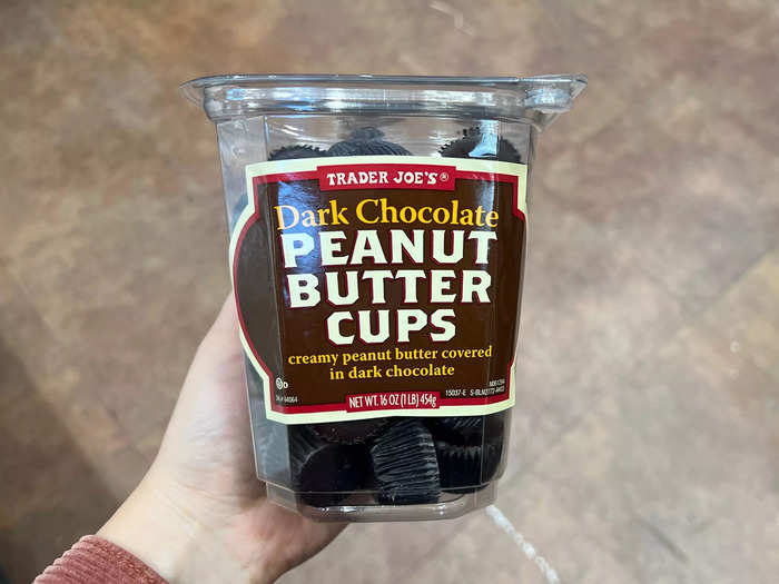 I liked the dark-chocolate peanut-butter cups long before I worked at Trader Joe