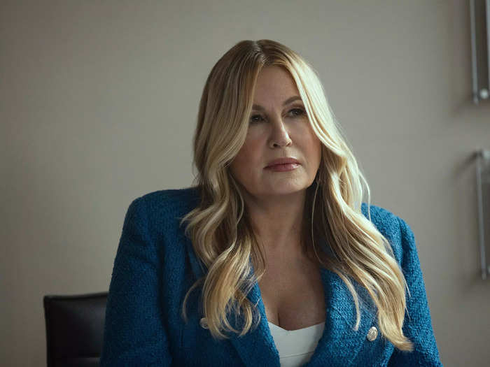 Jennifer Coolidge plays real-estate agent Karen Calhoun.