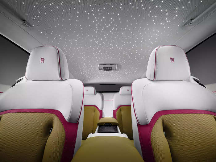 The star of any Rolls is its palatial interior.