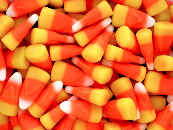 Candy corn starts taking over shelves.