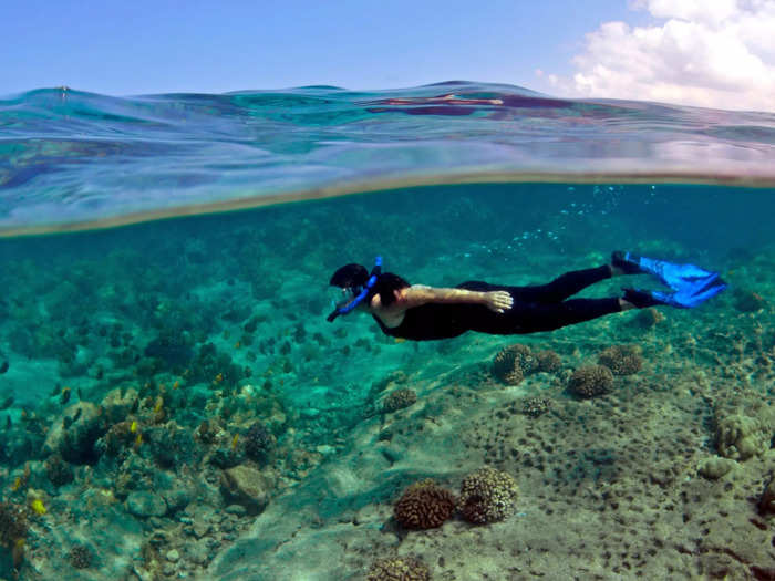 3. Use reef-safe sunscreen.