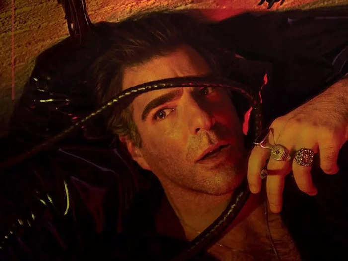 Zachary Quinto plays Sam, and he previously starred as Dr. Thresden/Bloodyface in "Asylum."