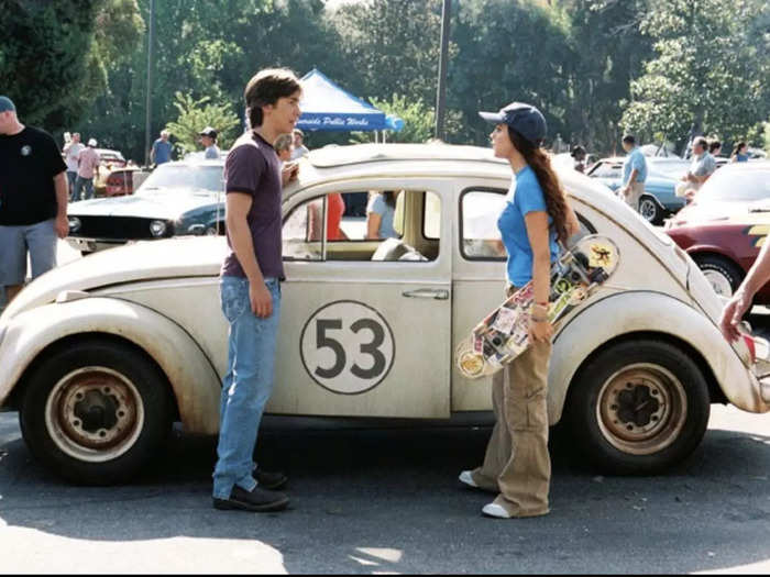 Lohan was also in the sports comedy "Herbie: Fully Loaded."