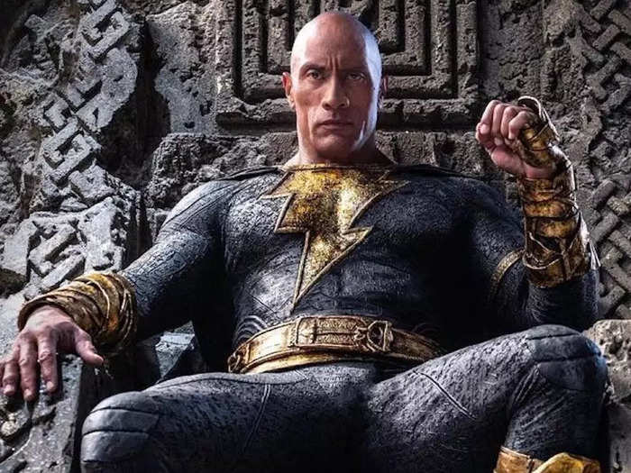 Why does Black Adam destroy the throne?