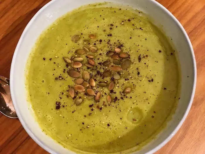 Zucchini soup