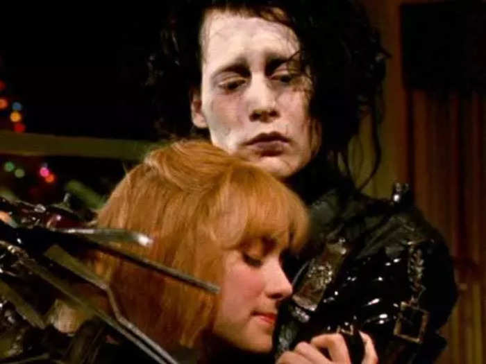 Kim and Edward ("Edward Scissorhands")