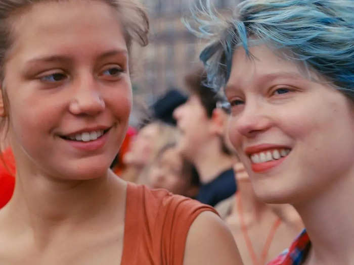 Adele and Emma ("Blue is the Warmest Color")