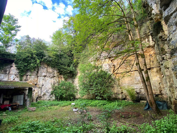 The hotel has a massive "Jurassic" garden, a garage they plan to convert into studios, and a "conciergerie," where their future guests will book stays, Turner said.