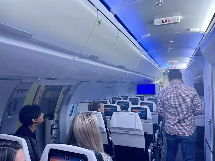 In addition to emergency procedures, the A320 mock cabin is used for normal operations, like pre-flight briefings, including passengers with disabilities and unaccompanied minors.