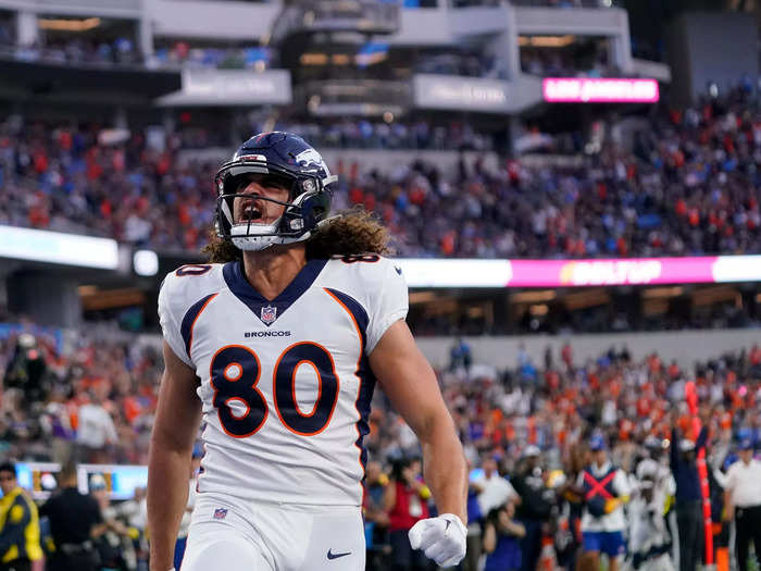 Greg Dulcich, TE, Denver Broncos