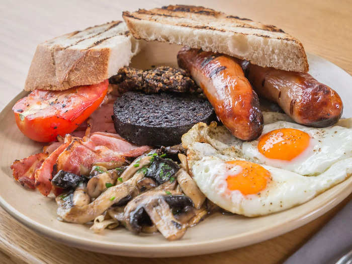 A full Scottish breakfast will set you up for the day.