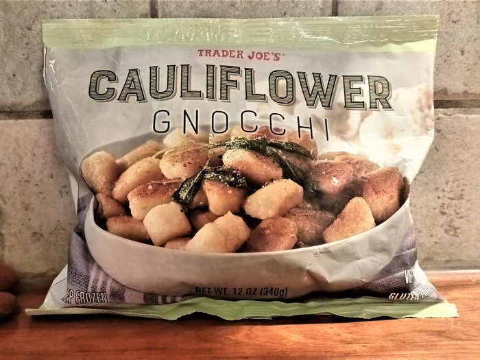 The cauliflower gnocchi won as the top vegetarian or vegan product of 2019.