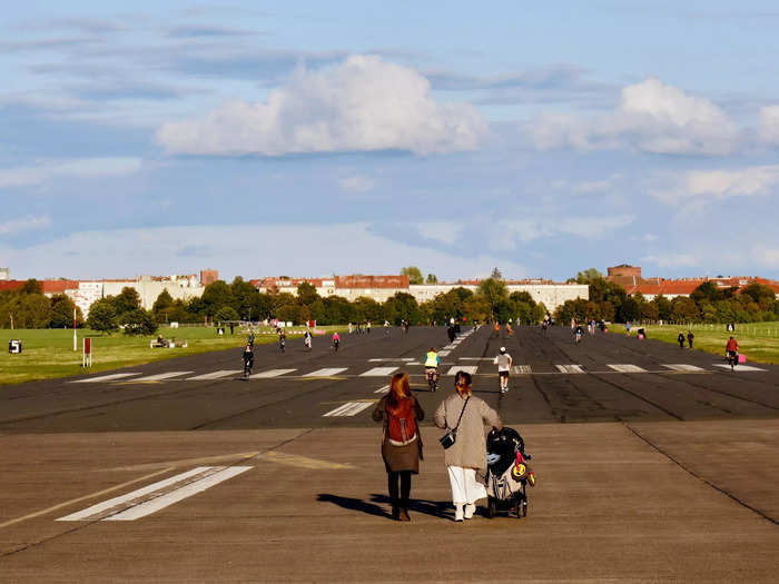 Picnic at Tempelhofer Feld and go inside an abandoned airport.