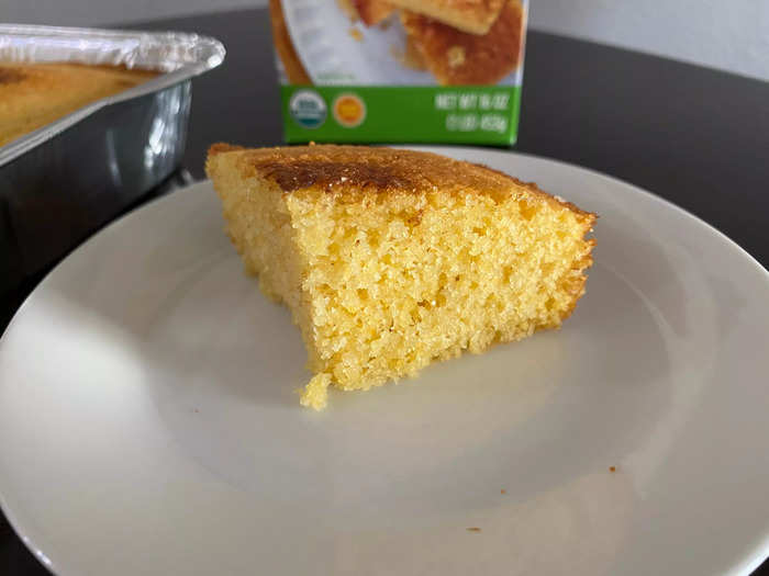 This cornbread was the sweetest one.