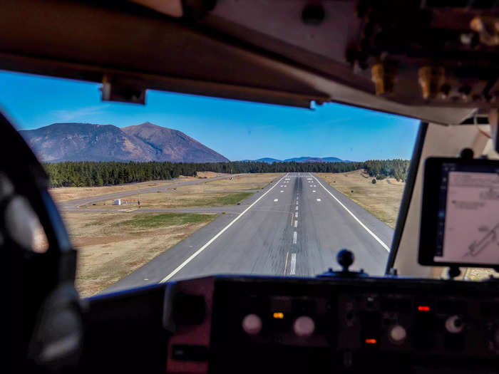 While engines are the main focus, the 757 is always collecting data on more than one thing, like missing a runway to test its SmartLanding and SmartRunway systems.