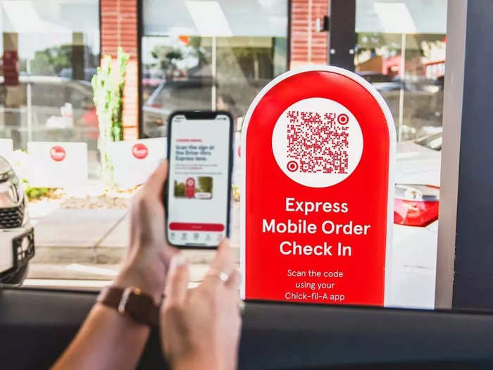 More recently, the chain began testing express drive-thru lanes exclusively for mobile orders.