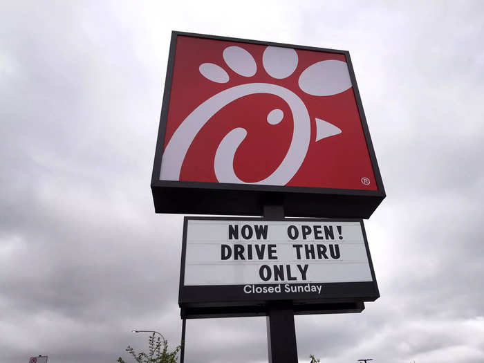 Chick-fil-A just opened its newest drive-thru only location. It