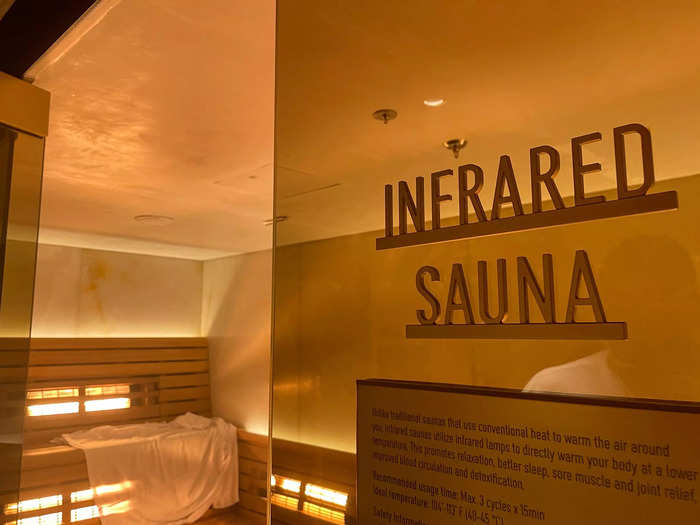 The spa and gym are then located on deck 16 …